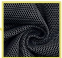 Air Mesh fabric for t-shirts, polos and casual tops — wholesale from Surat view 1