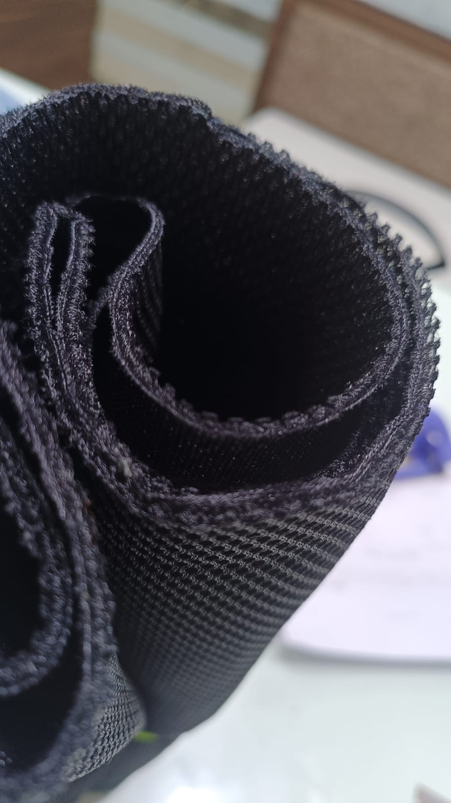 Air Mesh fabric for t-shirts, polos and casual tops — wholesale from Surat view 2