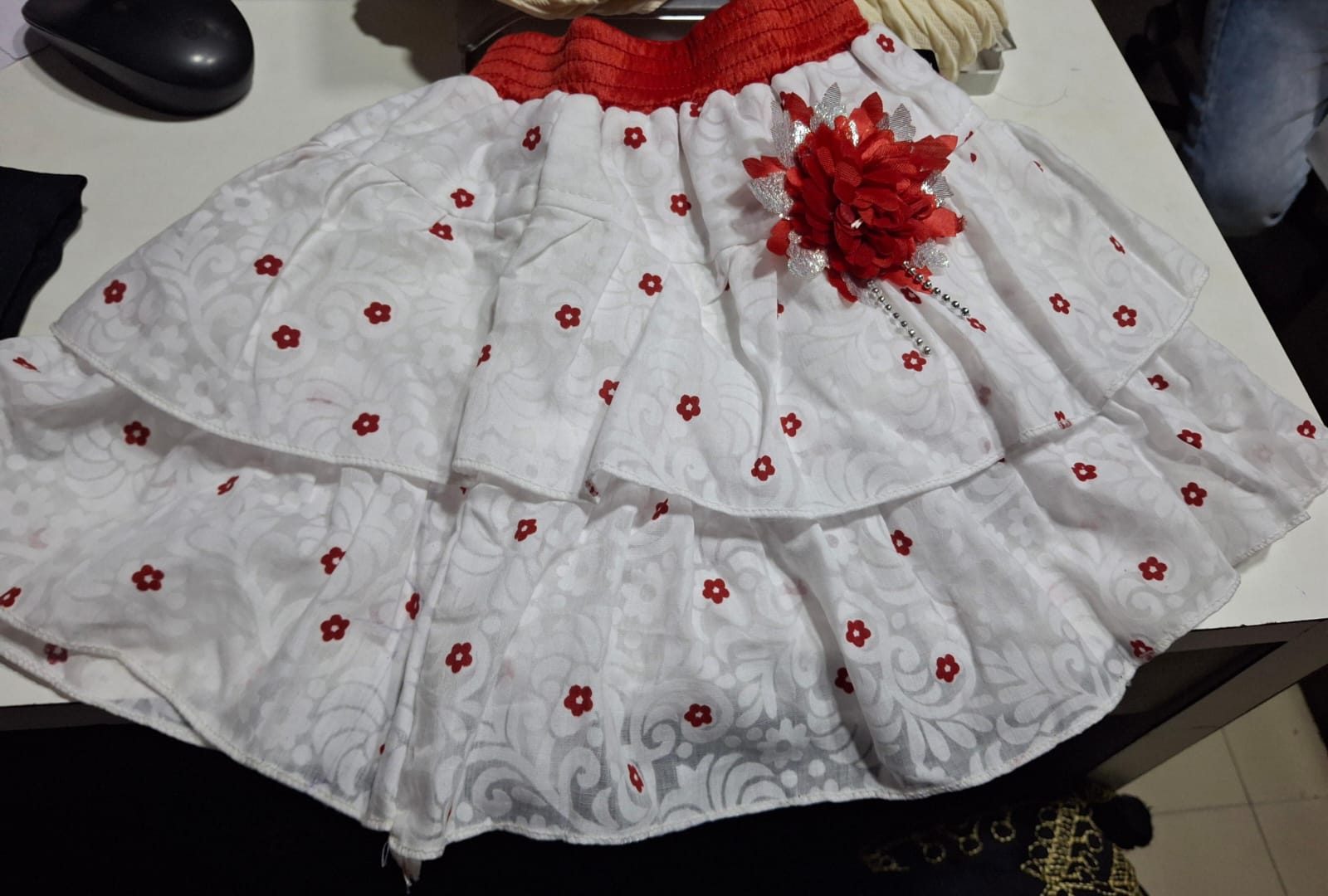 Polyester X Cotton Brasso fabric for sarees and saree borders — wholesale from Surat