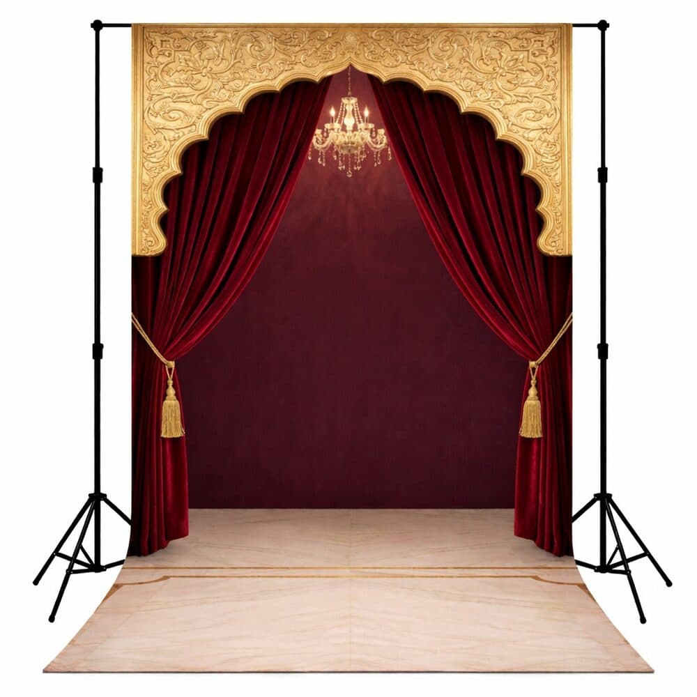 Wedding & Floral Backdrops design WED-06 — wholesale backdrop from Surat