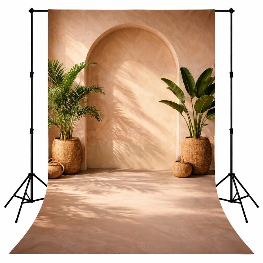 Minimal & Boho Studio Backdrops design MIN-03 — wholesale backdrop from Surat