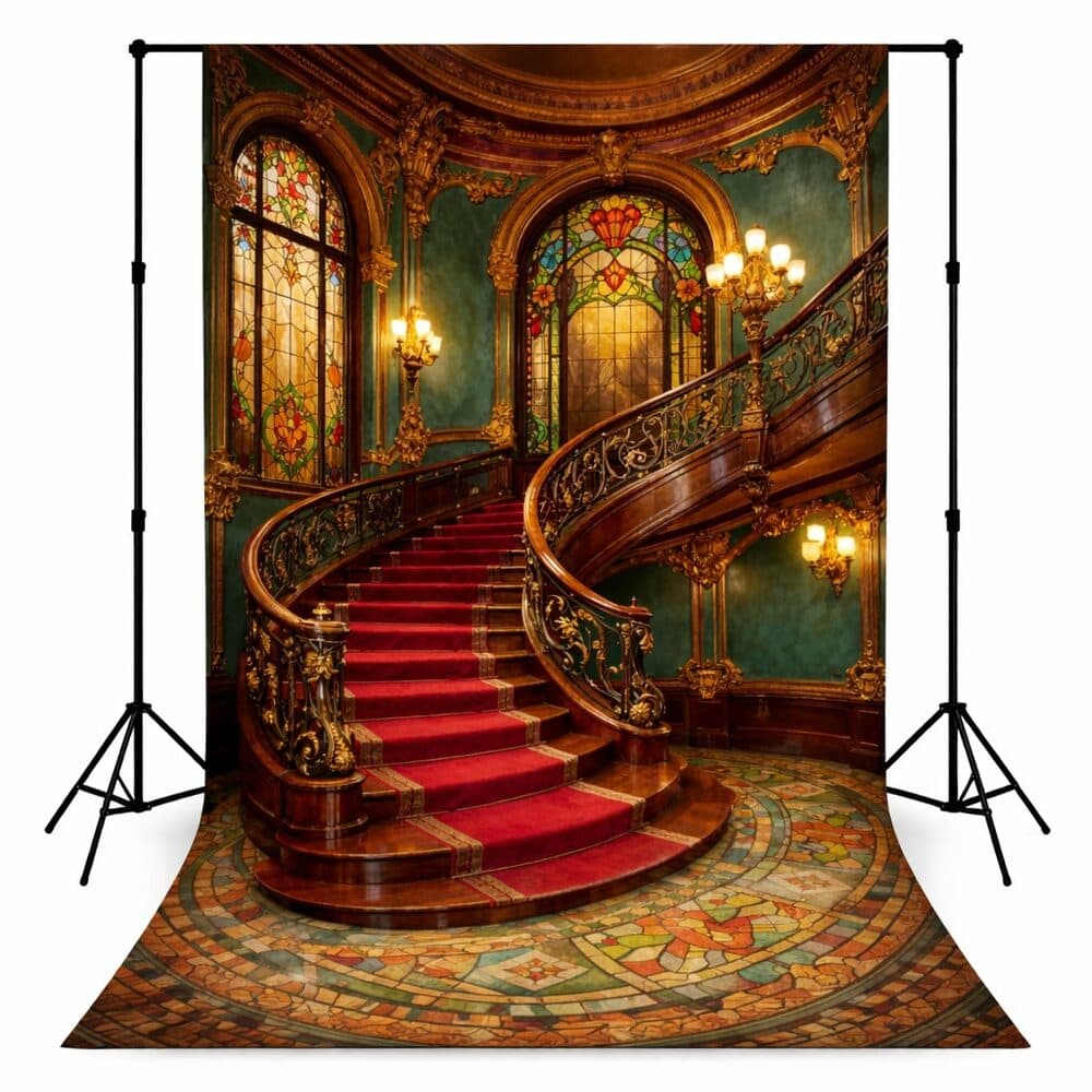 Luxury Palace Backdrops design PAL-06 — wholesale backdrop from Surat