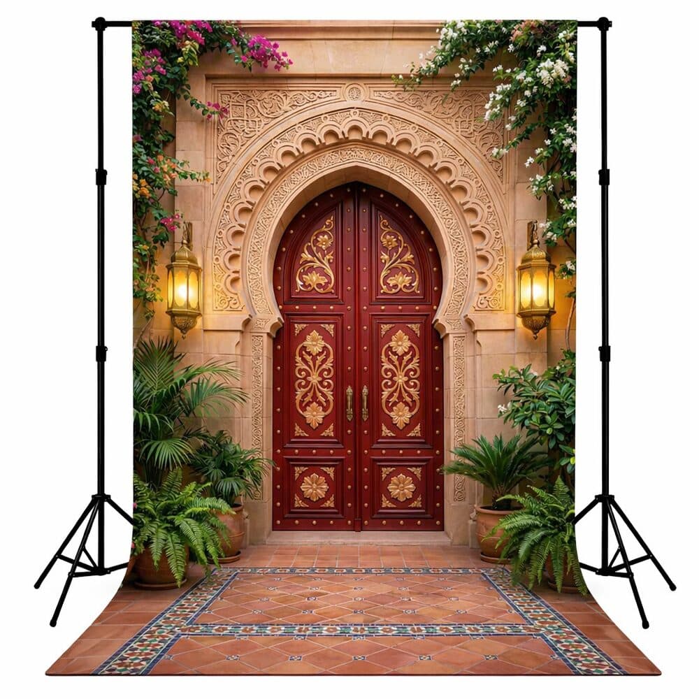 Royal & Heritage Backdrops design ROY-03 — wholesale backdrop from Surat
