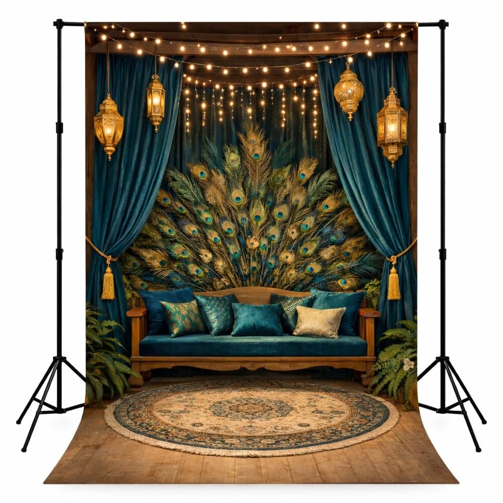Rustic & Vintage Backdrops design RUS-02 — wholesale backdrop from Surat