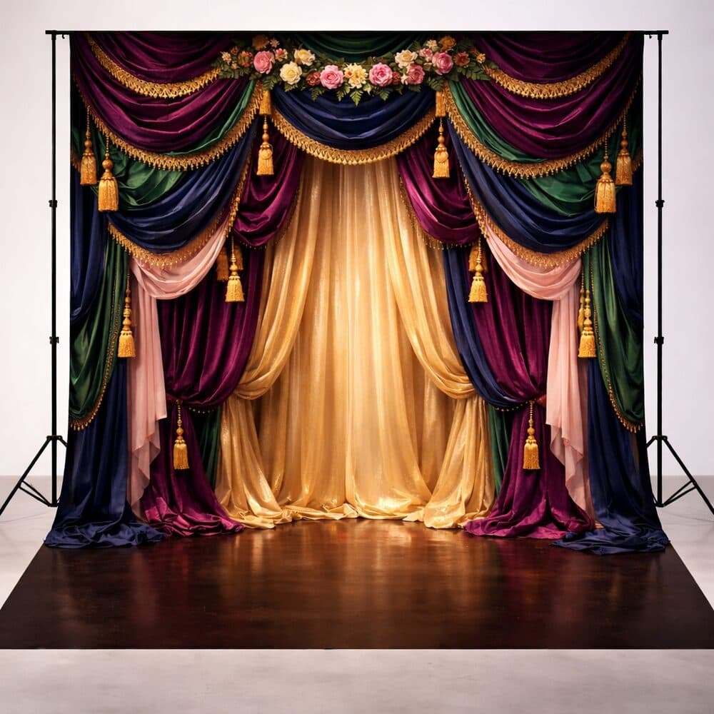 Stage & Event Backdrops design STG-06 — wholesale backdrop from Surat
